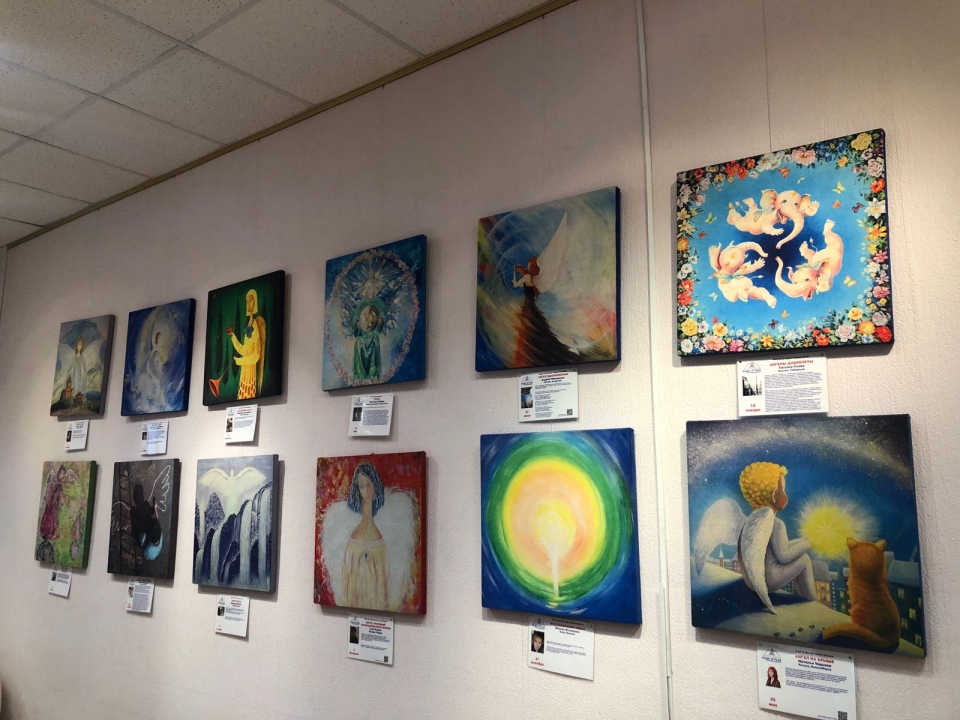 Международный проект «Ангелы мира»: открылась тактильная выставка «Слышу-вижу картину»