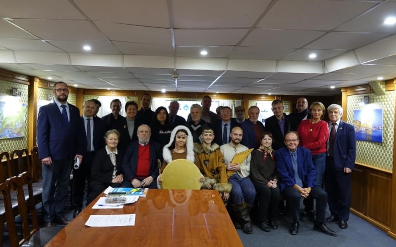 На борту ледокола «Красин» провели Международную научную конференцию «Россия в Арктике»