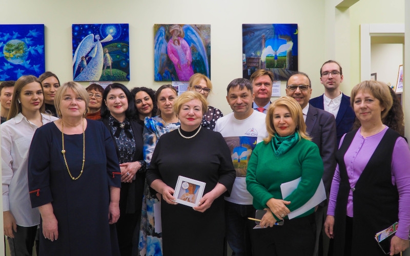 В офисе Ассамблеи народов Евразии открылась новая выставка