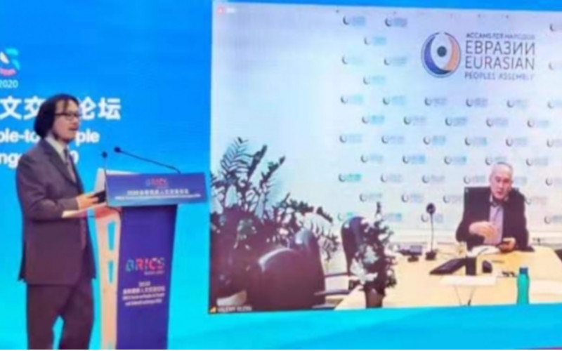 EATR: Valery Ruzin spoke at BRICS Forum