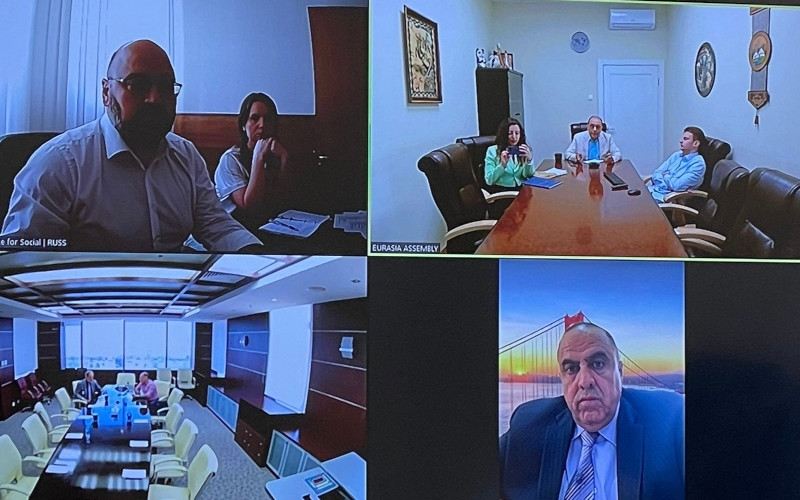 Ассамблея народов Евразии провела рабочую встречу с Ассоциацией арабских вузов и союзами молодежи российских и арабских вузов