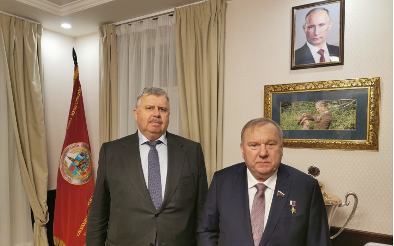 Andrey Belyaninov met with Vladimir Shamanov