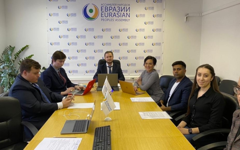 Молодежная Ассамблея Евразии в онлайн-режиме проводит рабочие встречи по проектам 2021 года