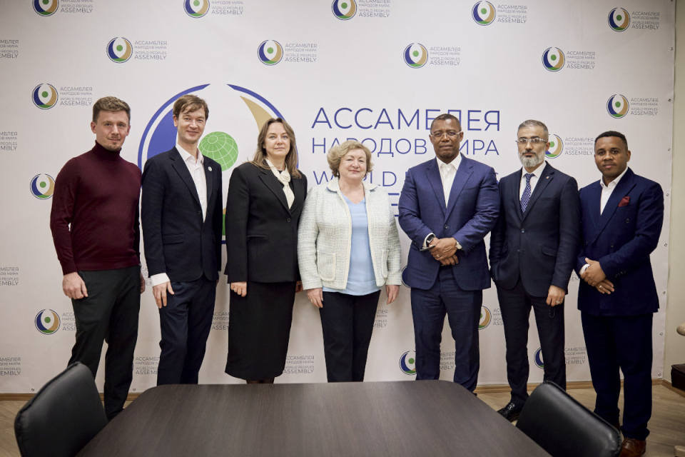 Штаб-квартиру Ассамблеи Народов Мира посетил председатель Национальной ассамблеи Республики Мадагаскар