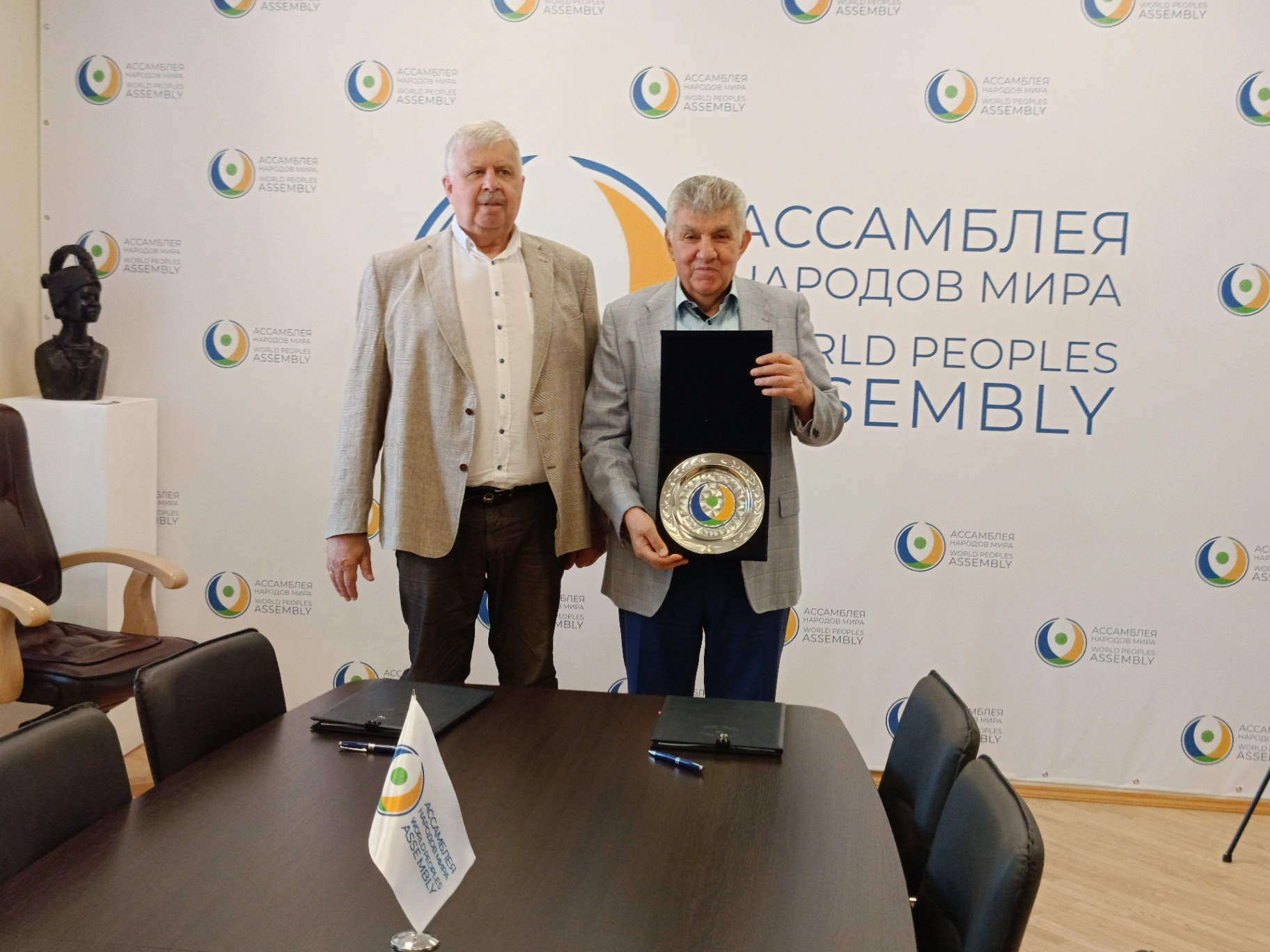 Ассамблея Народов Мира и Комиссия по вопросам информационного обеспечения и международного сотрудничества Совета при Президенте РФ по межнациональным отношениям заключили соглашение о сотрудничестве