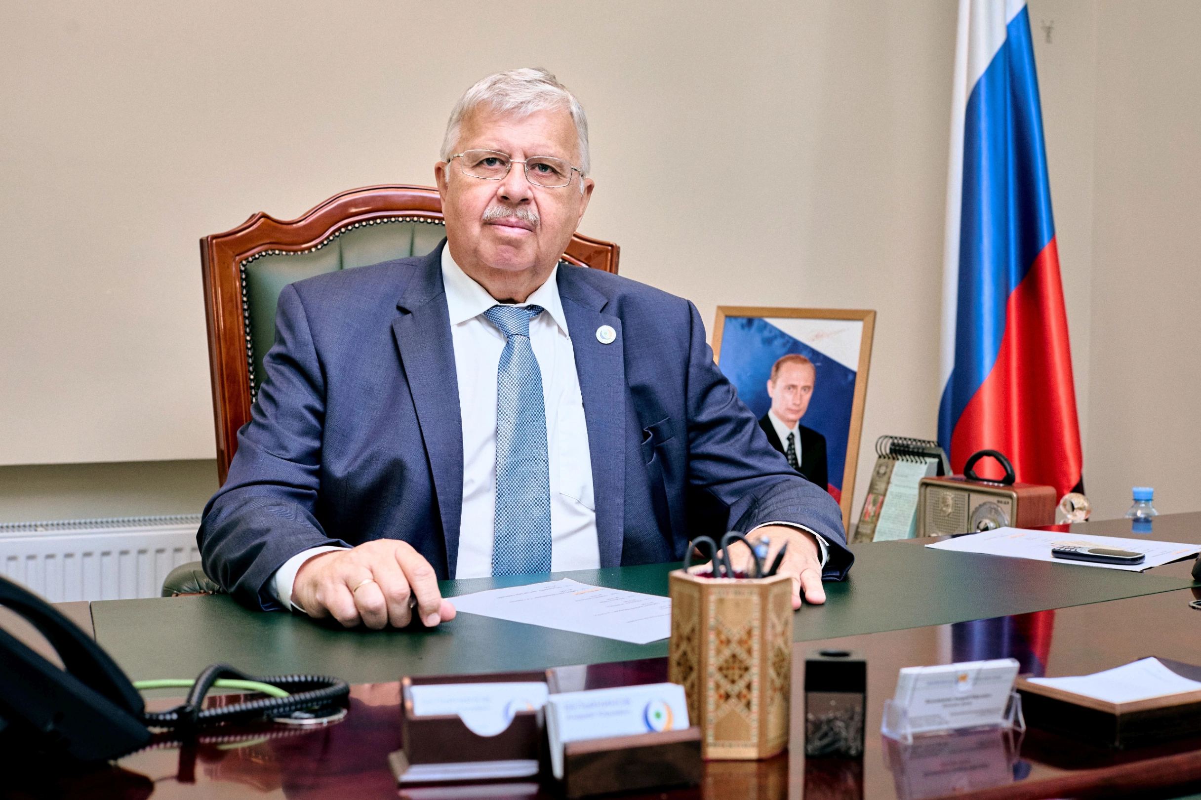 «Первый канал. Всемирная сеть» и телеканал «Победа» поздравили Генерального секретаря Ассамблеи Народов Мира Андрея Бельянинова с Днем рождения