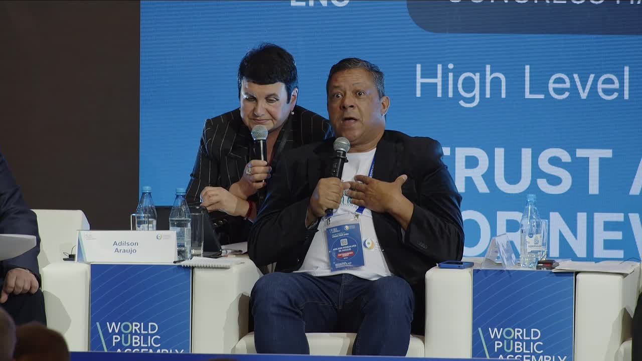 Broadcast of the World Public Assembly events – Day 2, Congress Hall 3